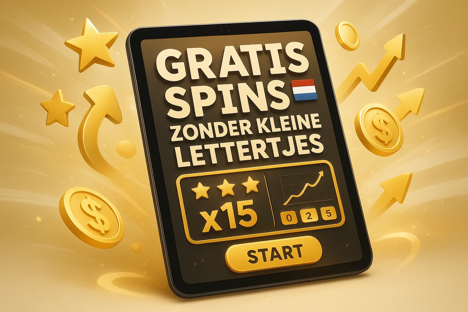 Gratis spins zonder kleine lettertjes